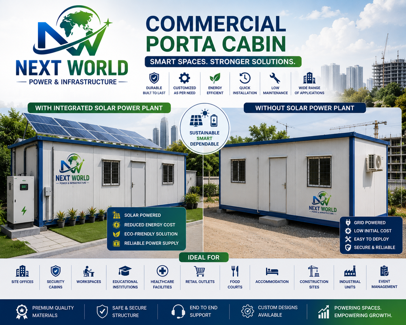Solar Porta Cabin